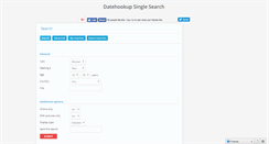 Desktop Screenshot of datehookup.us